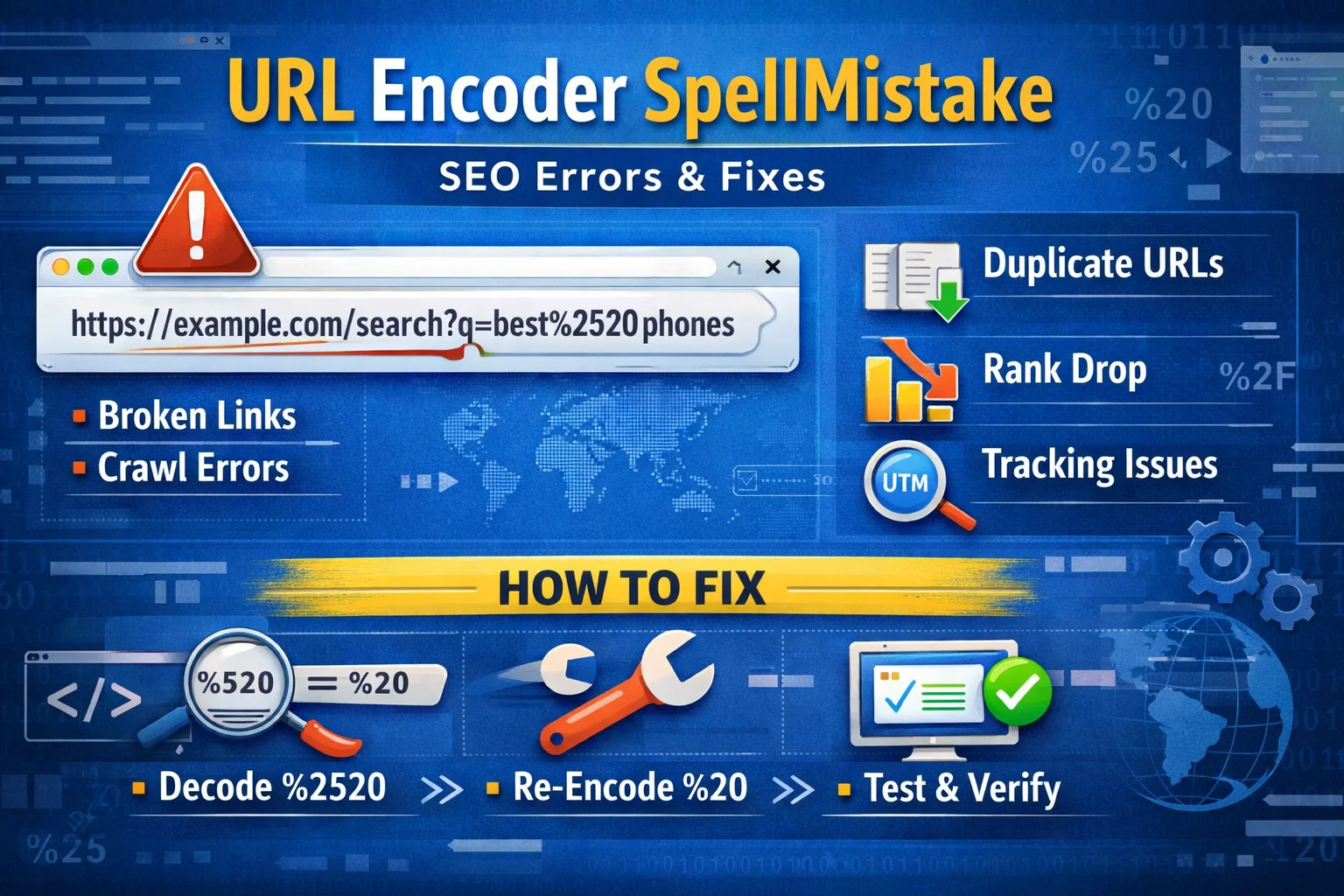 URL Encoding Spelling Mistakes Fix Guide & Tips